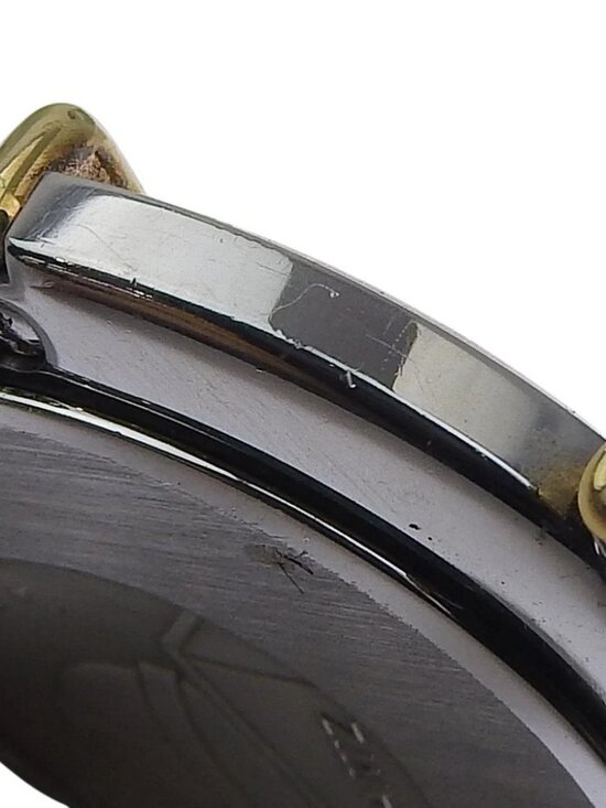 OMEGA Constellation Watches goldDial Stainless Steel/leather Quartz Analog... main image 11